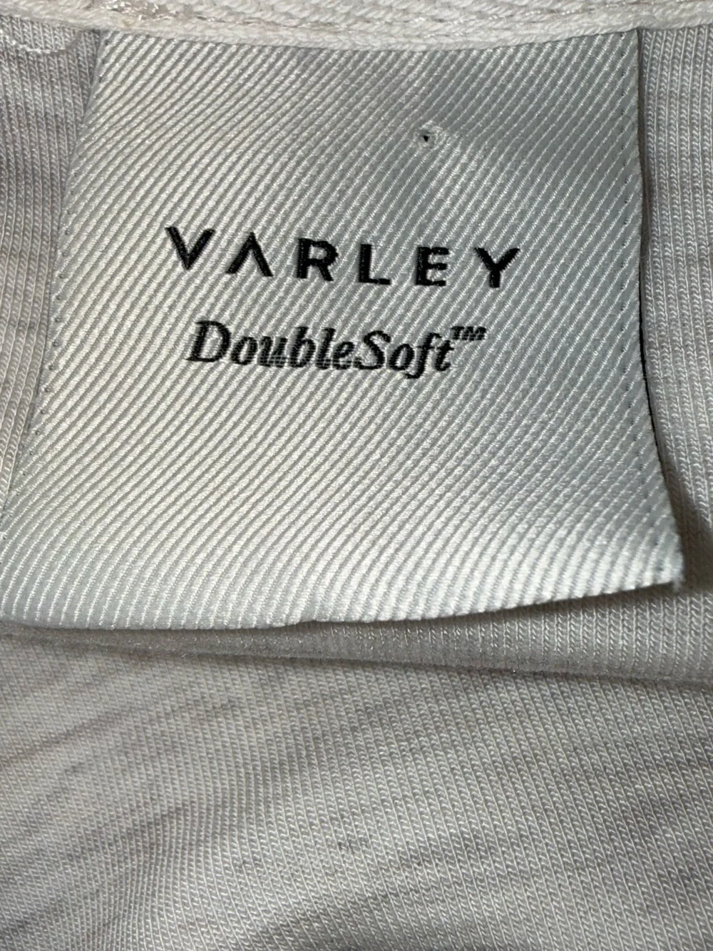 VARLEY Double Soft Sophie Dress Ivory Marl Size Medium - Picture 6 of 7